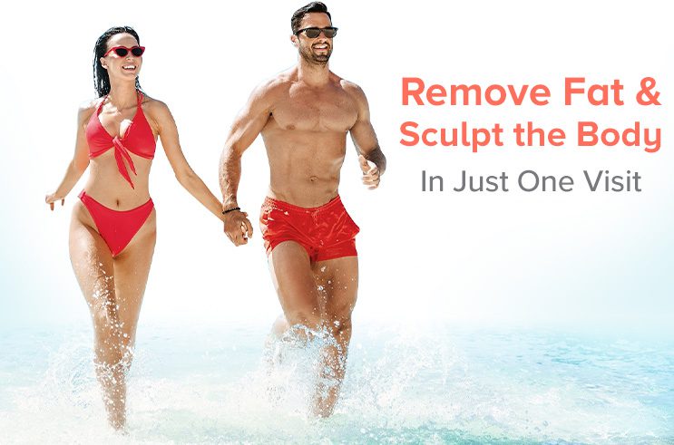 remove fat & sculpt the body in just one visit